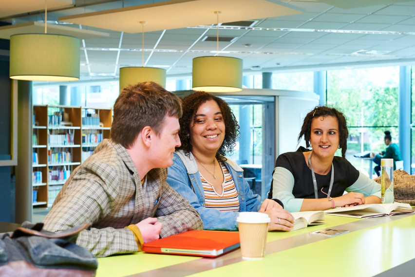 Social study in Library